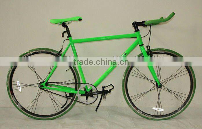 Hot !!!700C cheap green deseo most selling fixed gear bike