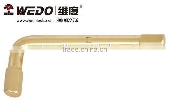Hex Key Wrench Aluminium Bronze/Beryllium Copper (non sparking tools) High-quality WEDO TOOLS