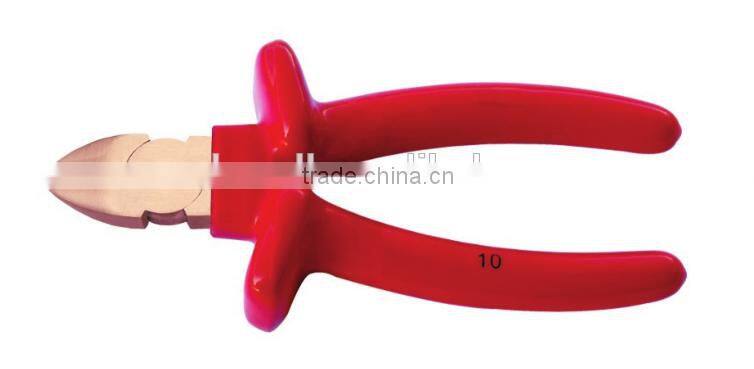 Non Sparking Insulated Toools Dipped Diagonal Cutting Pliers With All Sizes