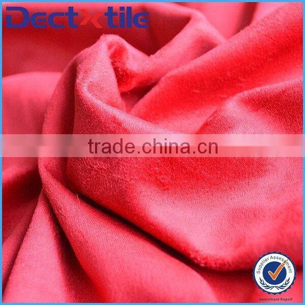 China textiles factory plush toy fabric on sale with high quality