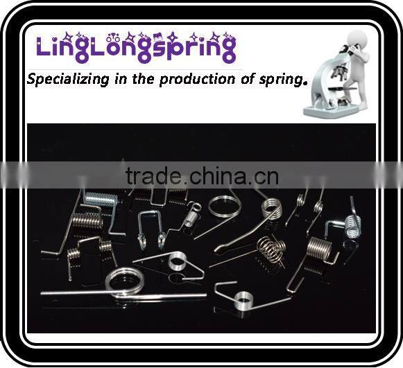 custom spiral stainless steel double torsion spring