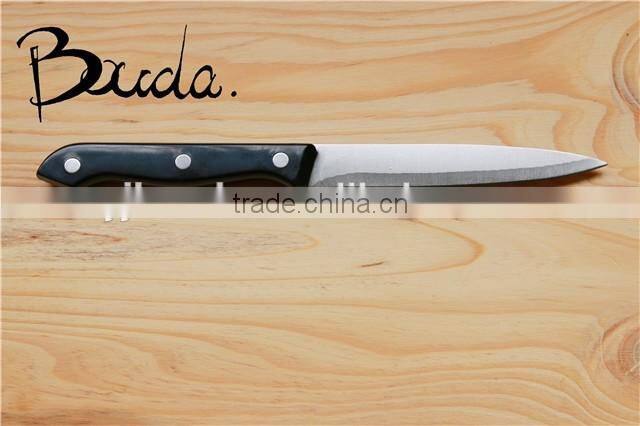 11pcs Household stainless steel kitchen knife set with wooden board BD-KS561