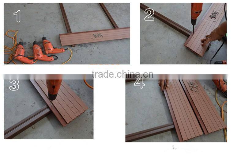 Exterior cladding made of wpc material wpc cladding