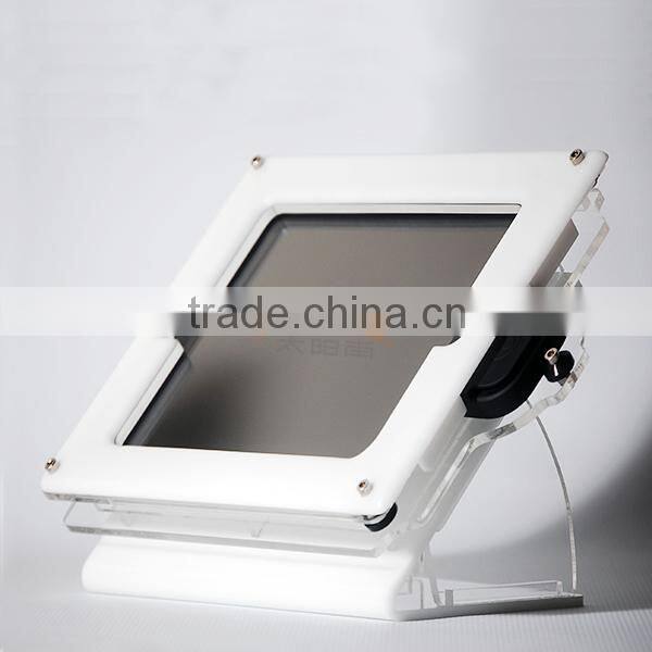 5mm Clear Tabletop Acrylic Ipad Display With Diffterent Logo
