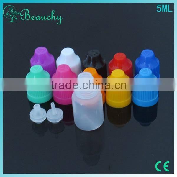 Beauchy new 0.2oz color apothecary jars bottles 5ml vapor cigarette