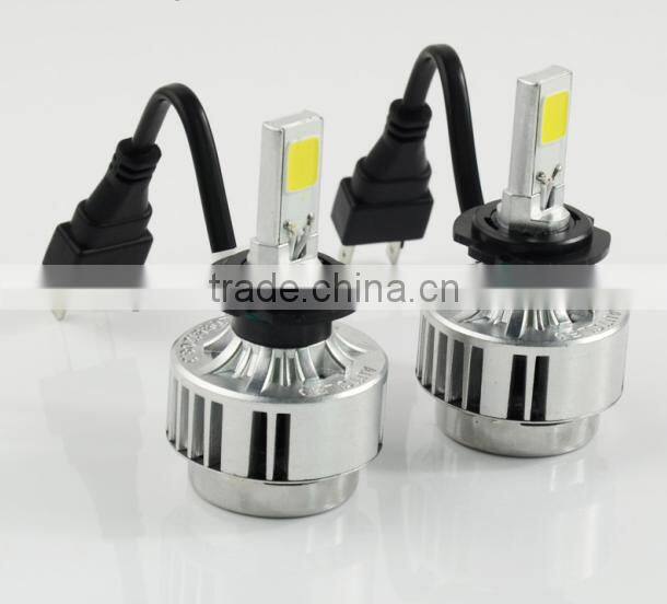 hot sale factory price all in one car led headlight 33W 3000LM hid car lights lamp