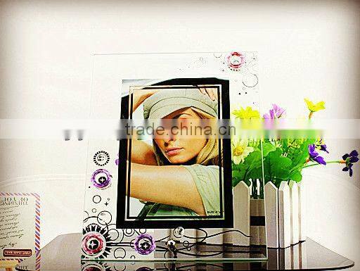 Vintage Glass Picture Frame For Home Table Decoration