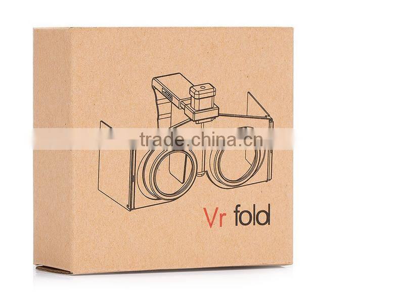 Foldable 3D VR glasses with color optional chaep price