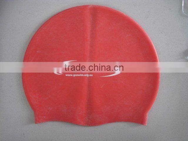 Latex swim cap