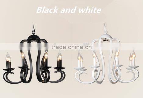 simple design metal chandelier ,America style chandelier ,Glassic candle chandelier,Retro metal branch chandelier