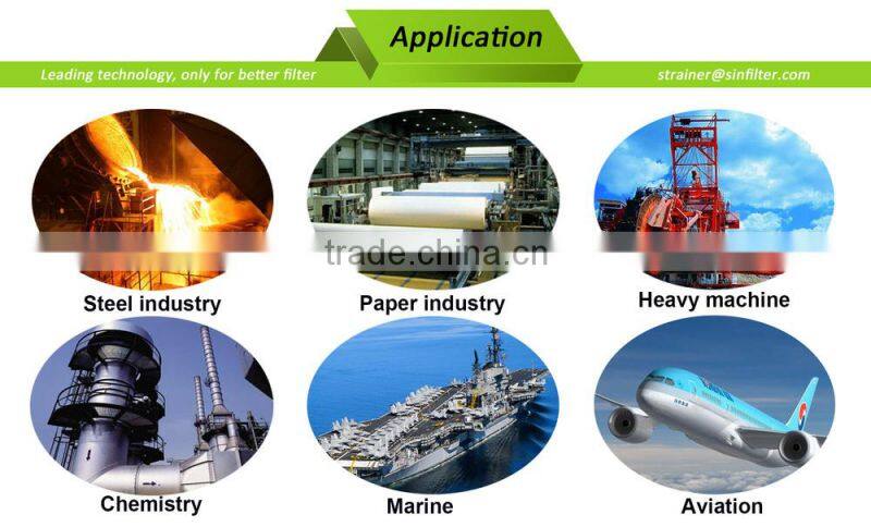 Sinfilter high efficient and cost-effective hepa pall hydraulic filter