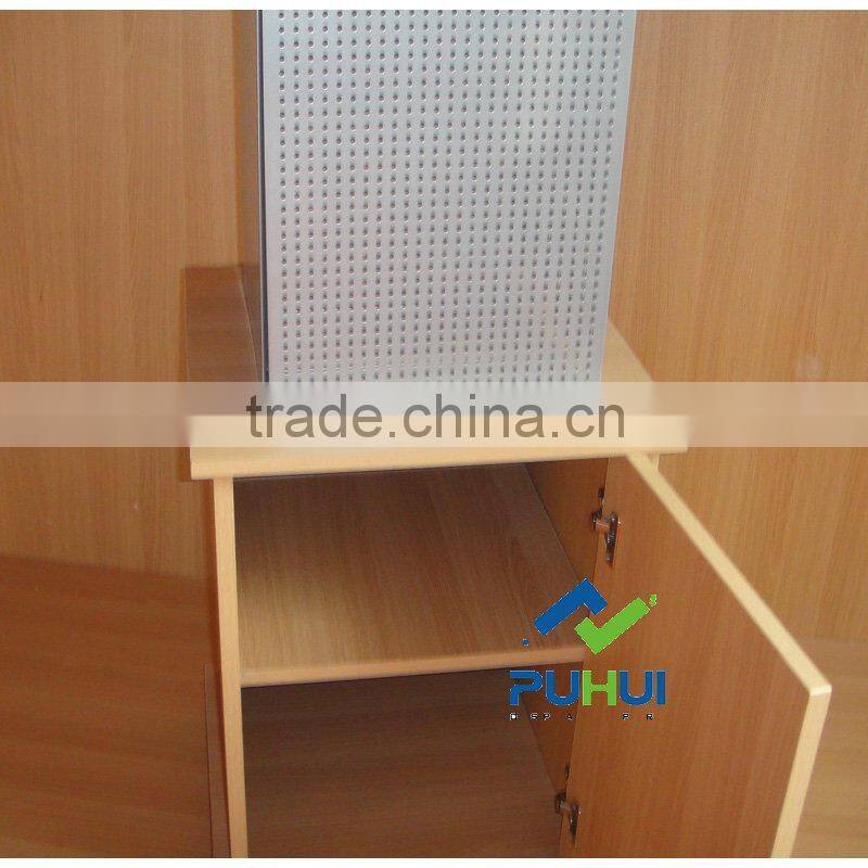 metal wood display stand