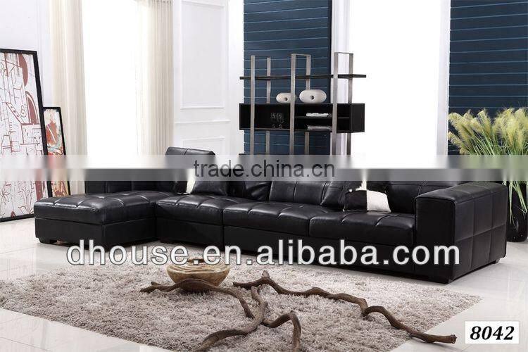 Newest Modern Living Room Furniture Leather Sofa 8042