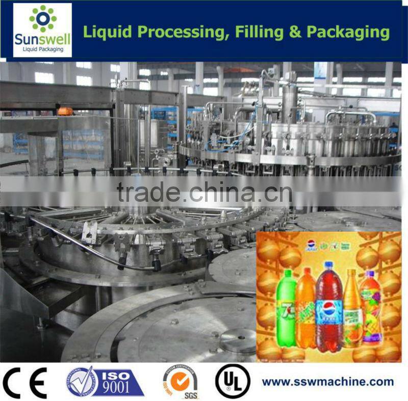 entry level filling machine for carbonated drinks
