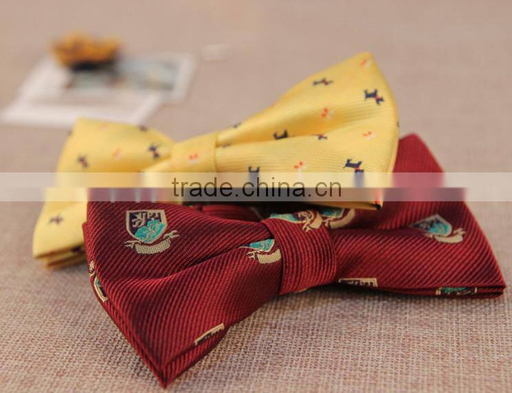 Country Floral Pre-Tied Bow Tie