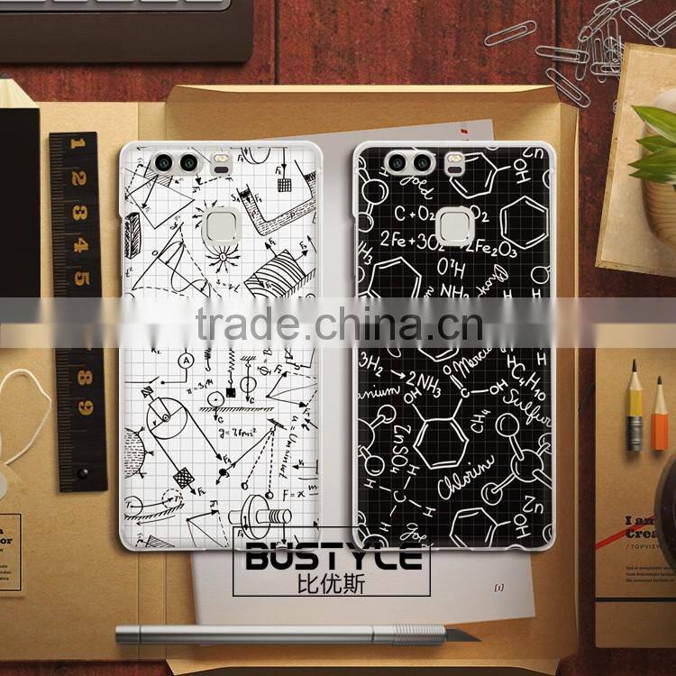 alibaba express 2016 new design Black white flip mobile cover china manufacturing tpu case for huawei P9