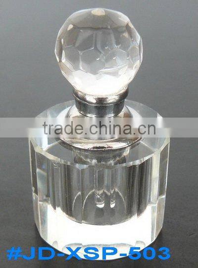 colorful painting crystal crafts body perfume bottle