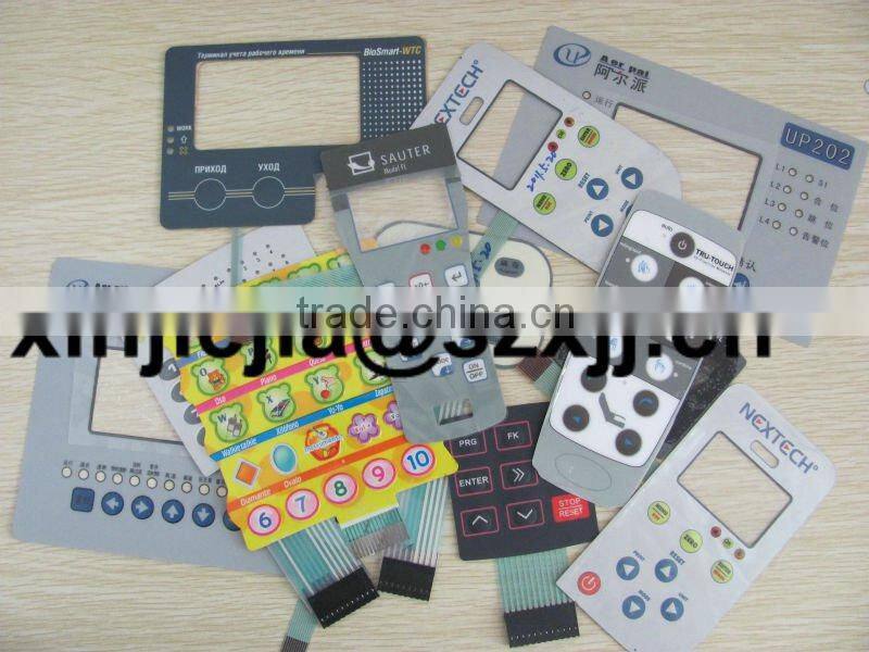 membrane keyboard membrane switch keypad push button switch panel