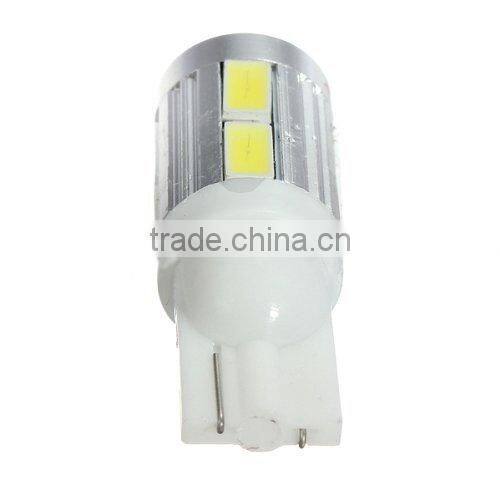 2 x T10 10 SMD 5630 194 501 W5W Car LED Light Bulbs Canbus ERROR Free Lamp White