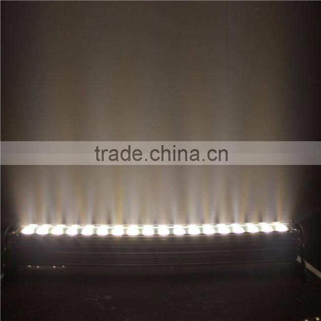 Hot Sale DMX LED Bar 18* 2-in-1 Cool/Warm White LED Wall Washer IP66 Waterproof LED Wash Light