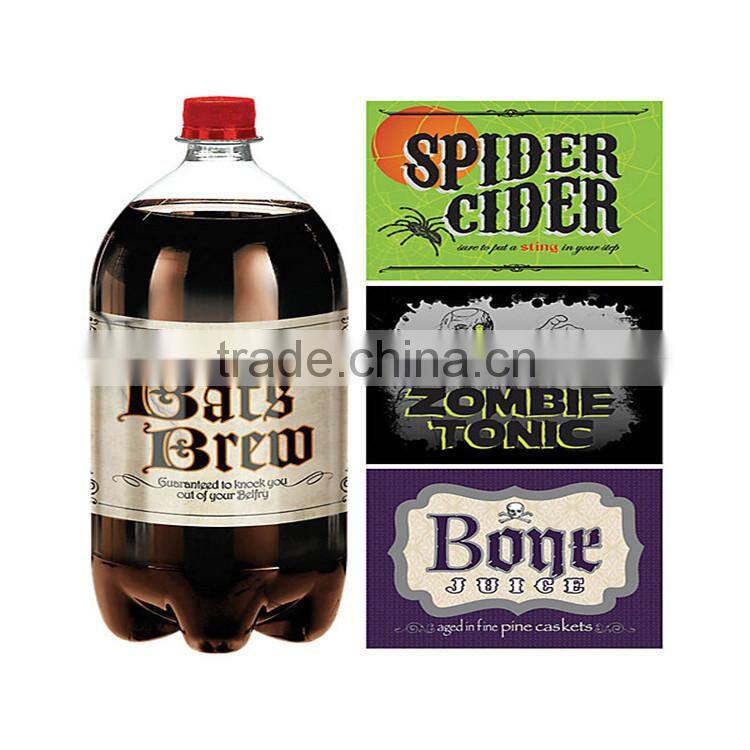 Customized Mineral Water Bottle Printing Sticker Label