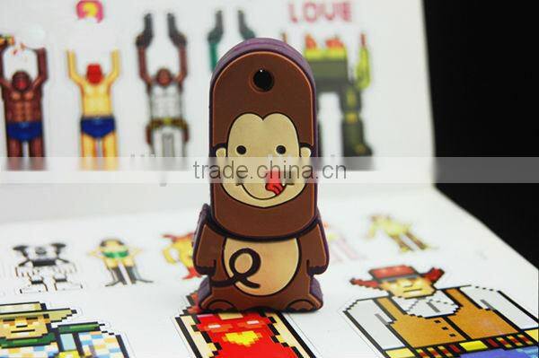 2013 the best-selling mini-figures design silicone USB cover
