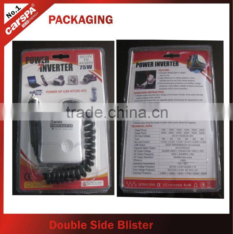 220 dc to ac power inverters 75W car used