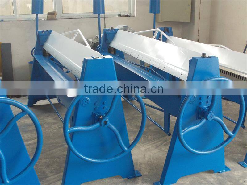 NO POLLUTION hand type sheet metal folding machine manual plate bending machine price