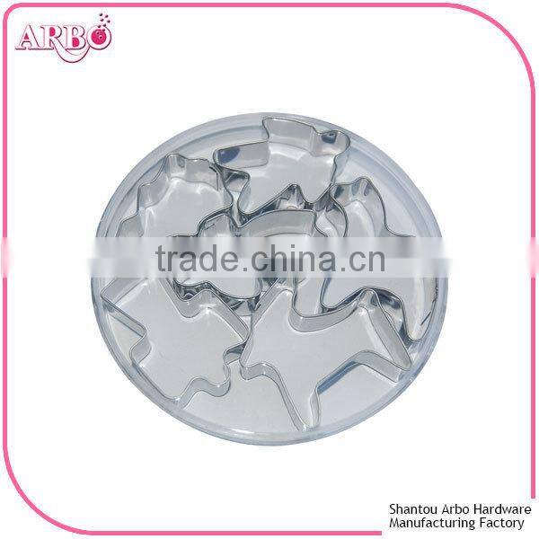 Food grade different shape Stainless Steel cookie cake cutter mold