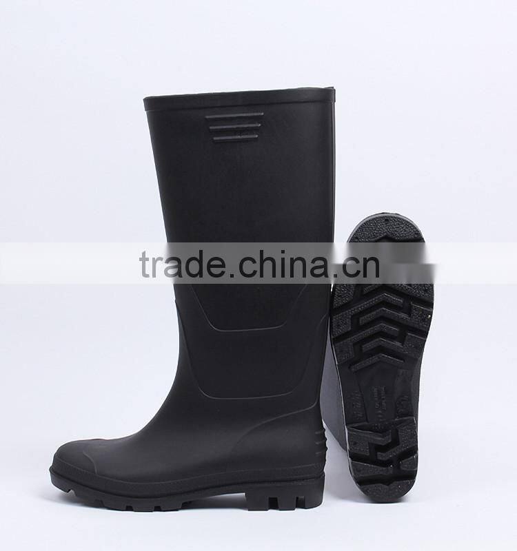 cheap black rubeer rain boots for oil industry