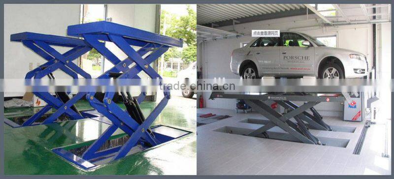 Stationary Scissor Type Car Lift Machine
