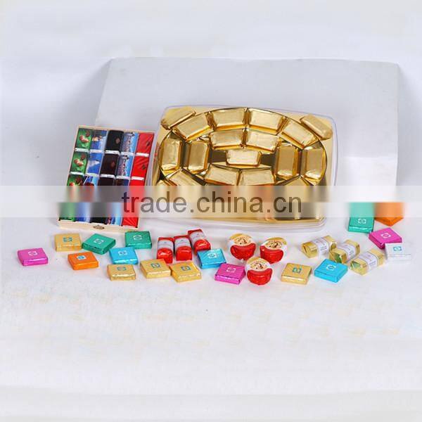 chocolate packing aluminium foil for moulding