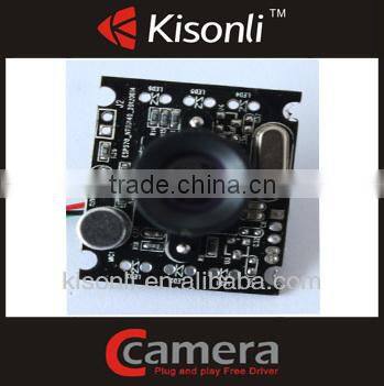 Wide angle micro camera module with Yuy2 Mjpeg