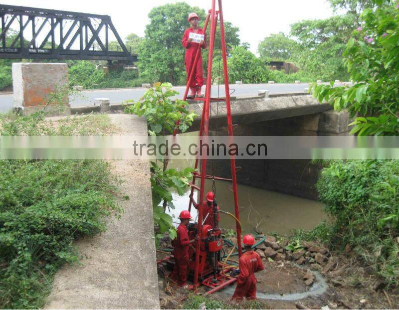 HGY-200 borehole well drilling machine, bore well drilling machine
