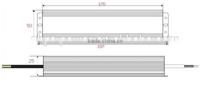 ultra thin led power supply switching mode power supply 24v 60w power transformer led lights driver