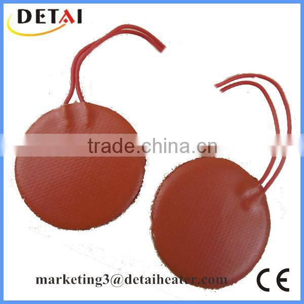 Customized Flexible 12V DC Heating Silicone Rubber Heater Pad