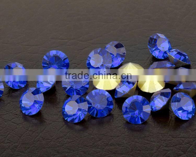 Orlando city sells well glass crystal pointback rhinestones