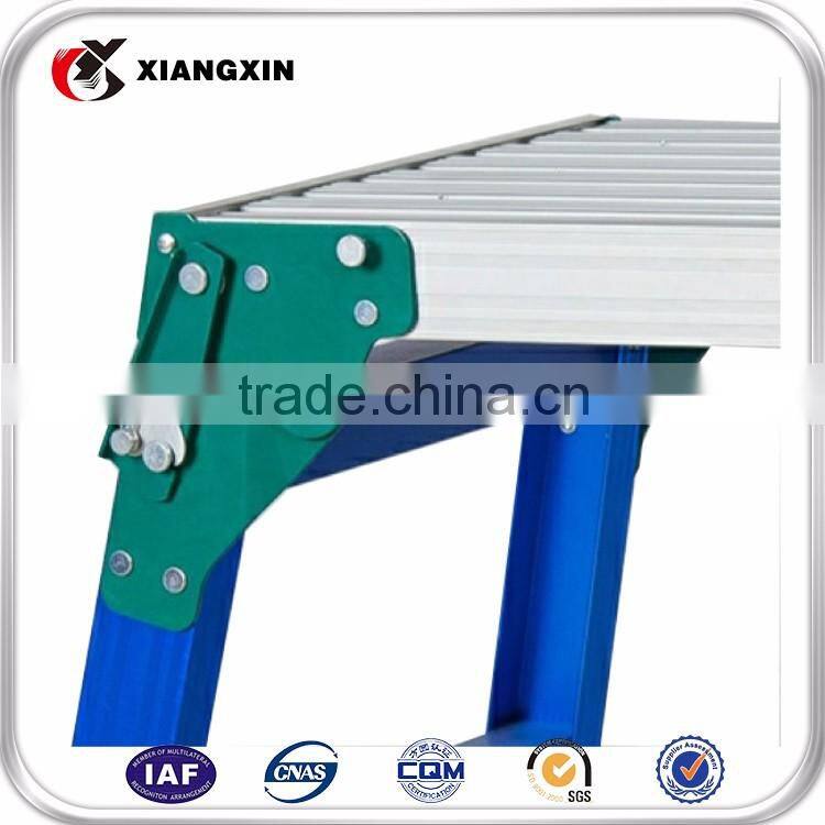factory price portable warehouse ladder aluminum work platform