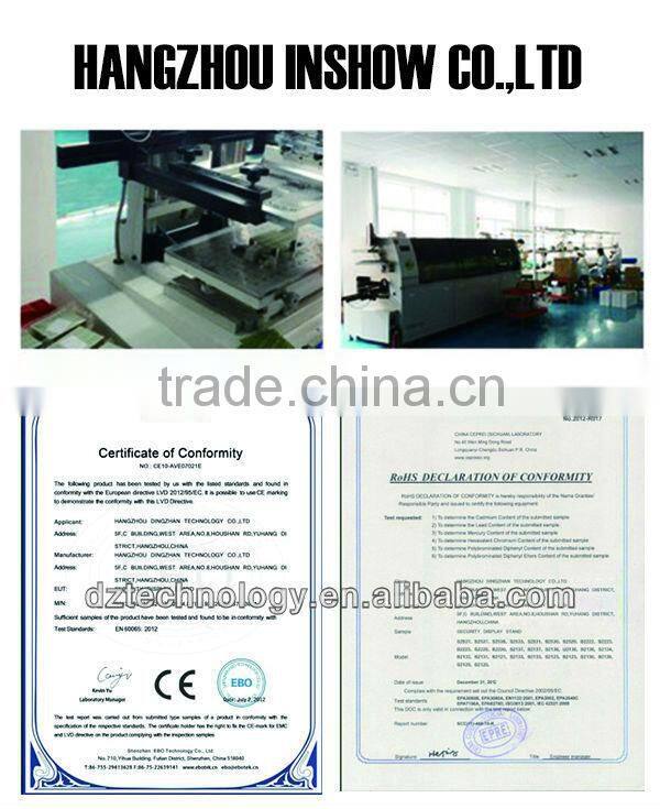 Newest Digital camera display stand with double security for the lens