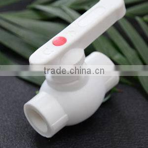 Germany/Korea PP raw material ppr plastic ball valve