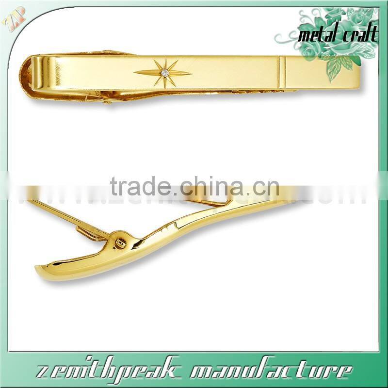 2016 best selling classic 3D tie clips for men