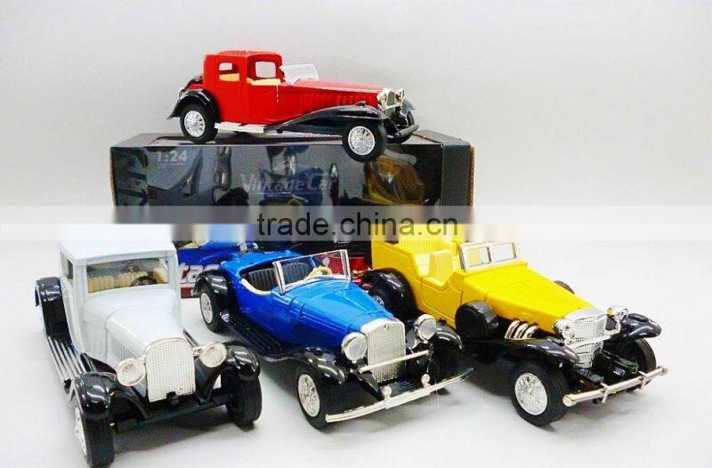 1 24 scale Antique diecast model car toys aluminum china