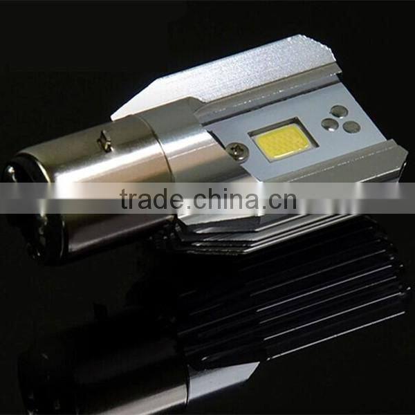 Motorcycle Led Headlight H4 BA20D Led Headlight Bulbs 12v 12w