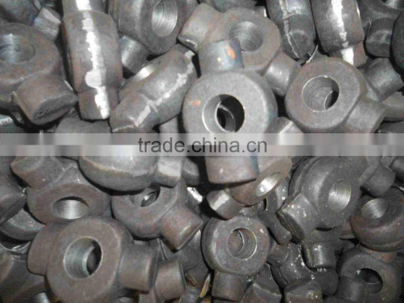 Hardware snatch block single sheave