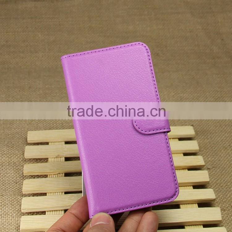 Wholesale Folio Stand Case for Samsung GALAXY S4 i9500 PU Leather Flip Cover with Wallet
