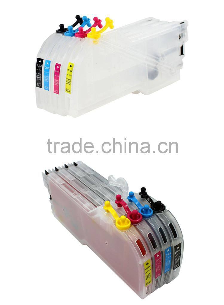 Refillable cartridge for LC39/LC985/LC38/LC980/LC1100 universal