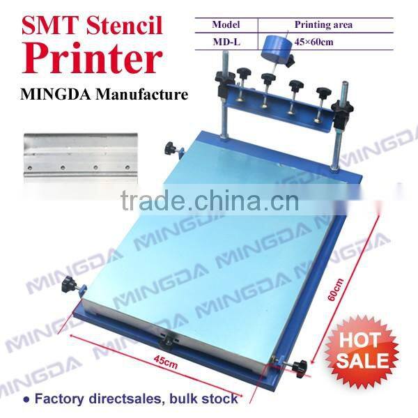32*44cm MD-M SMT Stencil Printer PCB Screen Printer, Manual Silk Screen Printing Machine