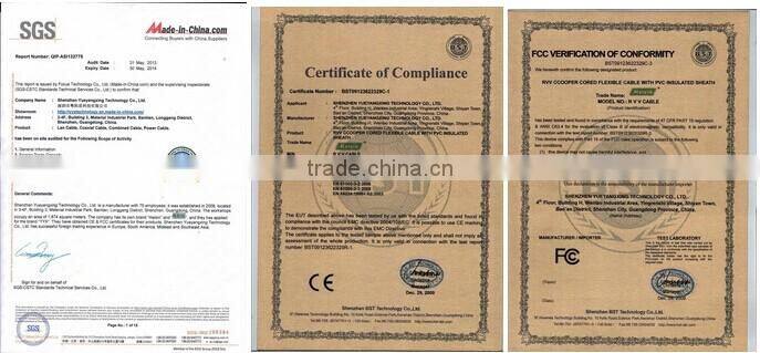 High quality 4 core alarm cable from Shenzhen cables factory