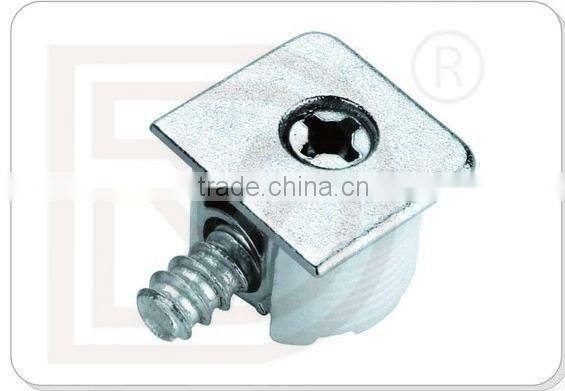 Square Quad Play Cabinet Shelf Support with Screw Pin