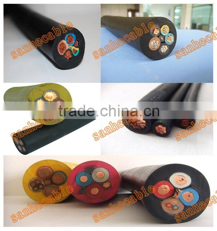 25mm2,35mm2,50mm2,70mm2 rubber/pvc insulated welding electrical cable